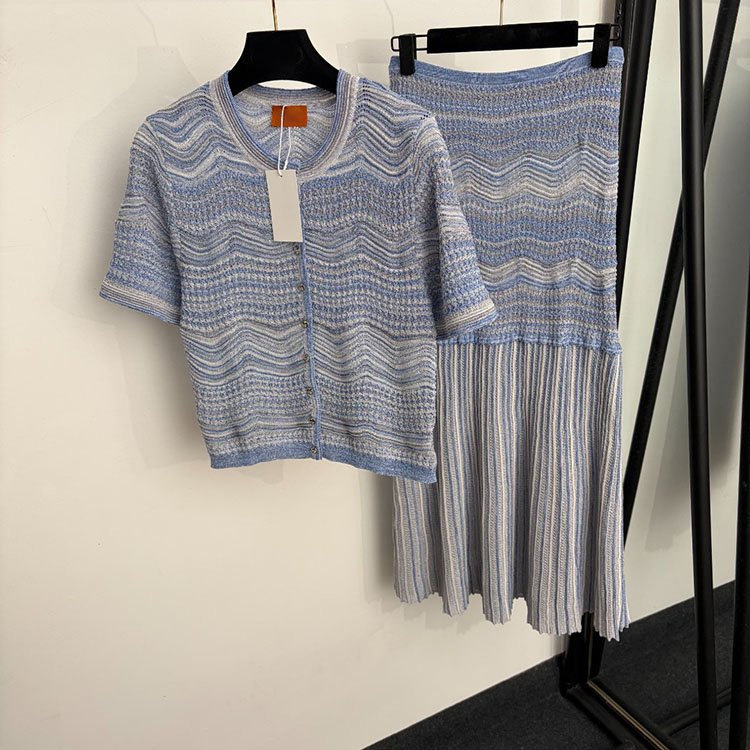 Women'S Fashion Knitwear - Designer Herbst Strickwaren Rock-Sets für Damen