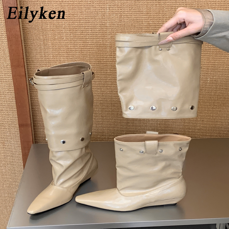 Winter Fashion Women Boots - Eilyken Neue Mode Spitze Damen Kniestiefel