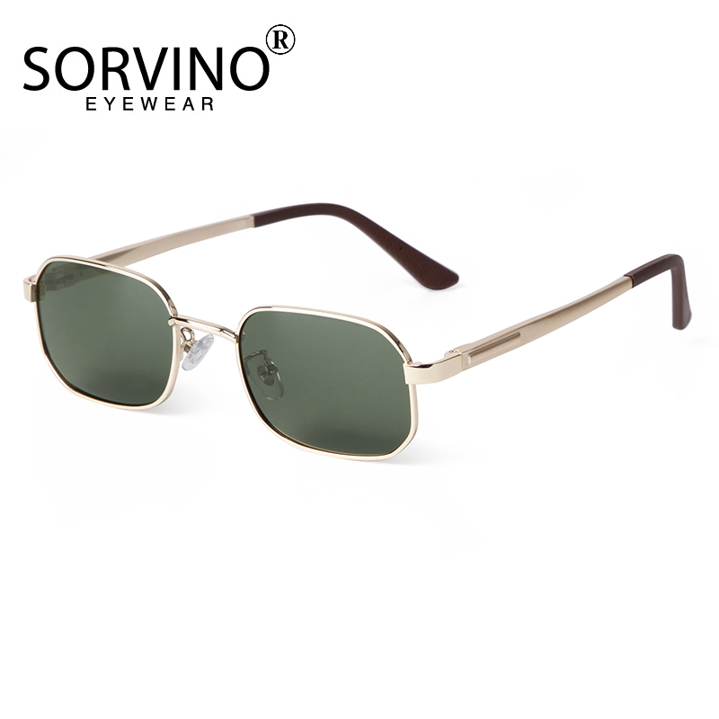 Women'S Zara Fashion Brand - Sorvino Mode kleine Rechteck Sonnenbrille Männer