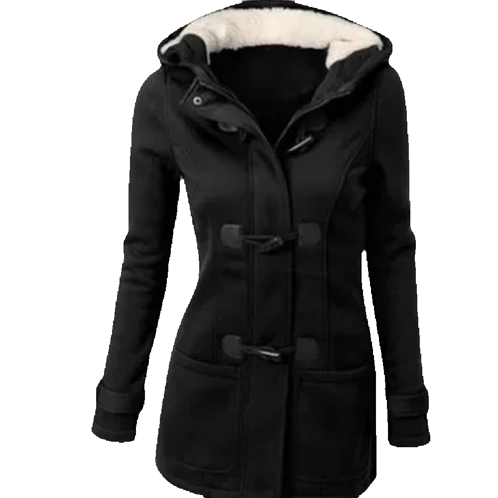 Women'S Fashion Jackets Amazon - Meistverkaufte Amazon-Jacke mit Kapuze, klassischer Kuhhornknopf,