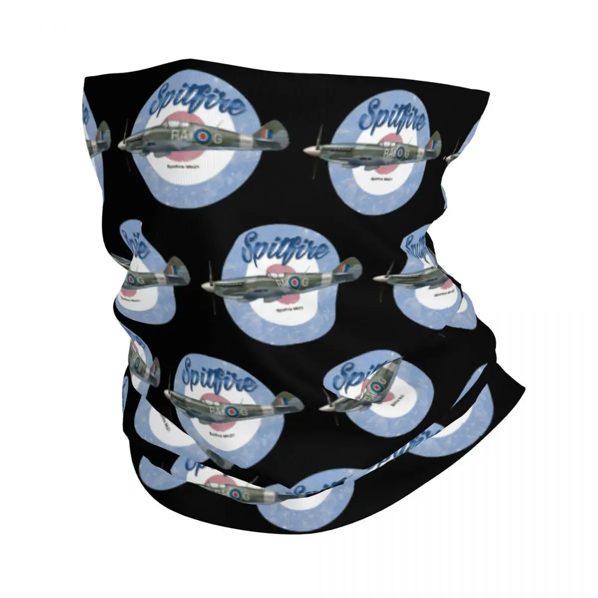 Women'S Fashion Ww2 - Neues Spitfire Mk21 Flugzeug-Bandana, Halstuch, Kampfflugzeug,