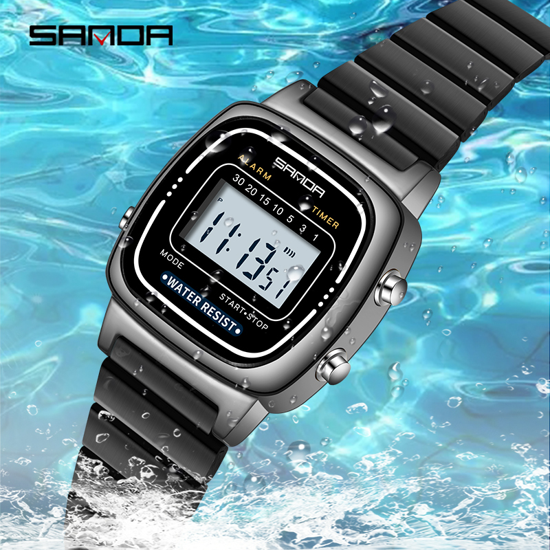 SANDA 6053 Elektronische Uhr M – Women Fashion Zone Bewertung und Preis