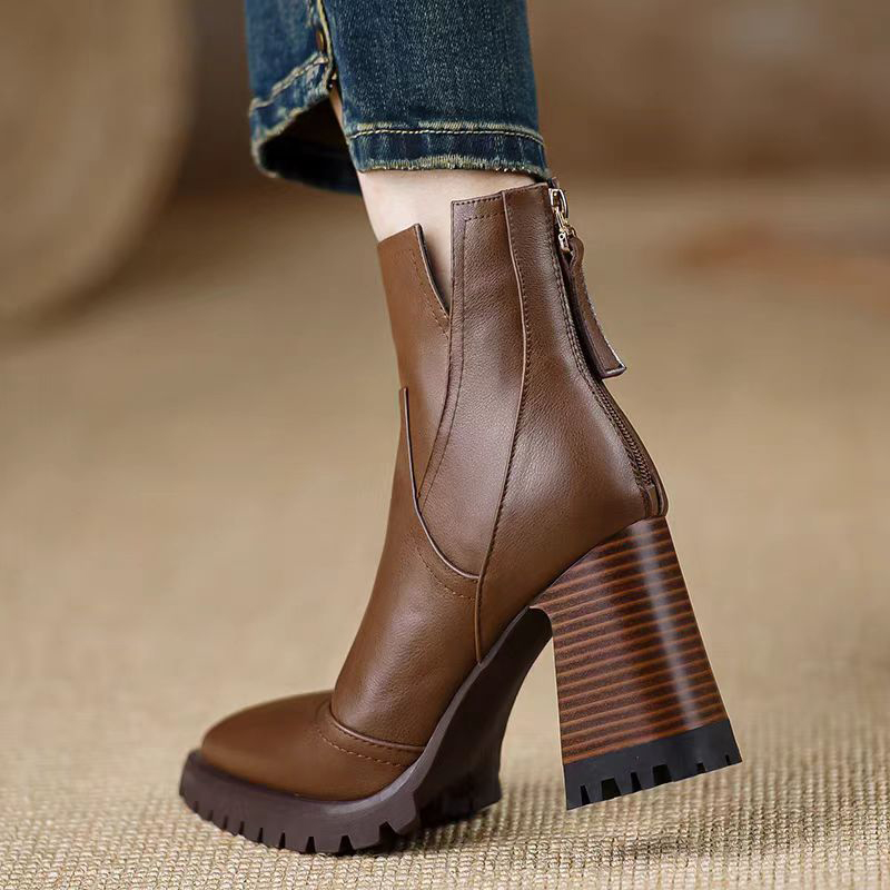 Oulylan Dicke hochhackige Frau – Women'S Fashion Boots Bewertung und Preis
