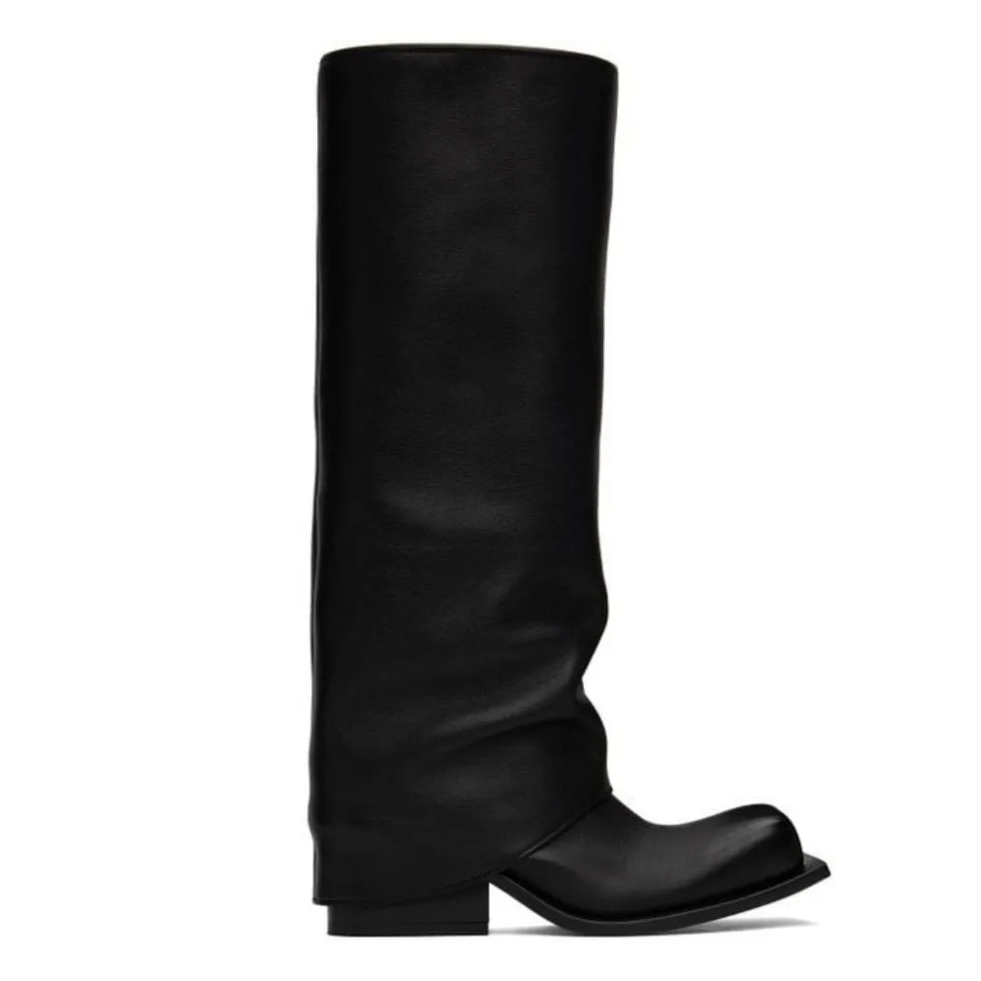 Karree-Hosenstiefel mit dickem – Winter Fashion Women Boots Bewertung und Preis