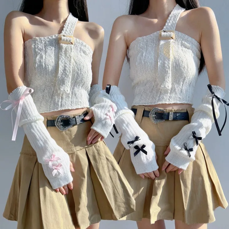 Weibliche Y2K Mode Arm Wärmer  – Women Fashion Gloves Bewertung und Preis