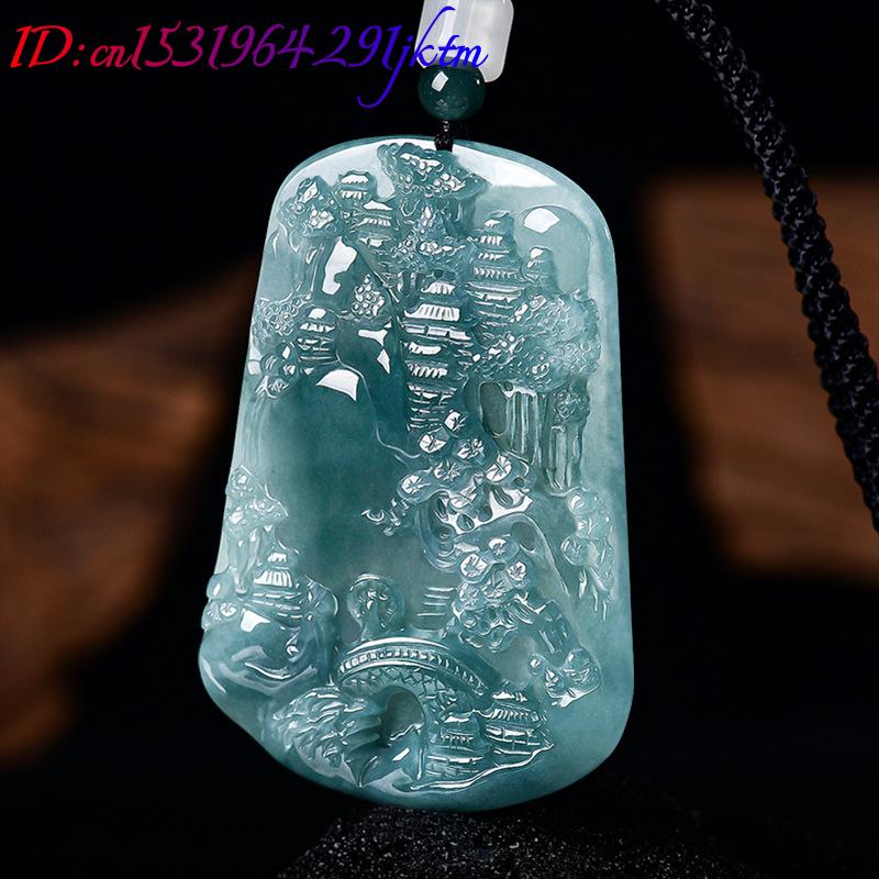 Natürliche burmesische Jadeit- – Women Fashion Necklace Bewertung und Preis