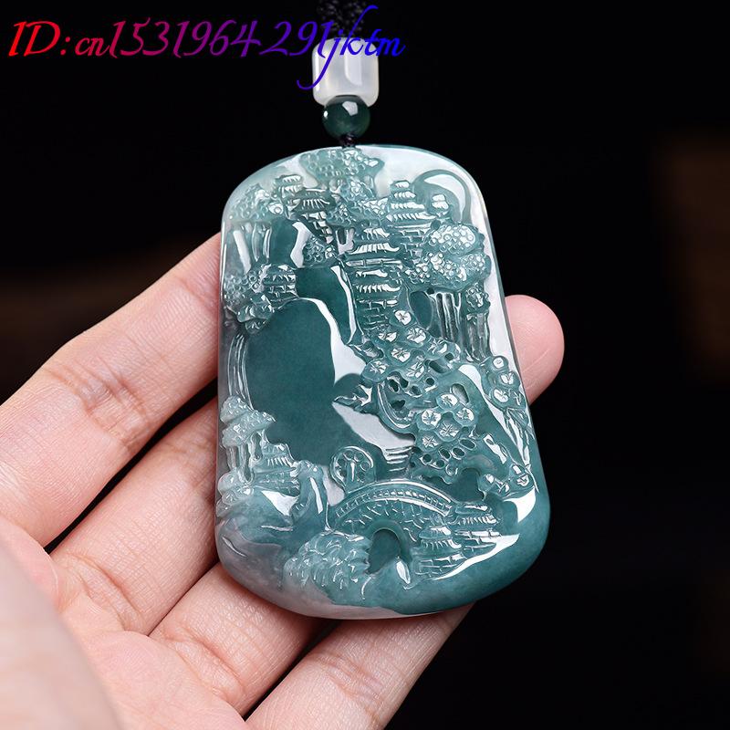 Natürliche burmesische Jadeit- – Women Fashion Necklace Bewertung und Preis