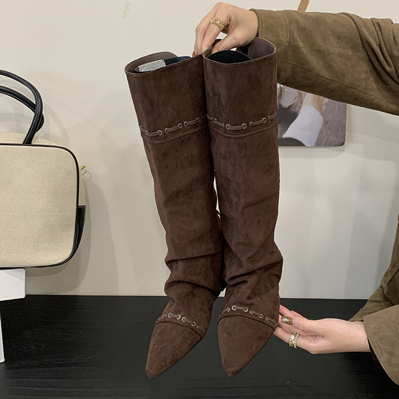 Liyke Mode-Design Kordel Spitz – Winter Fashion Women Boots Bewertung und Preis