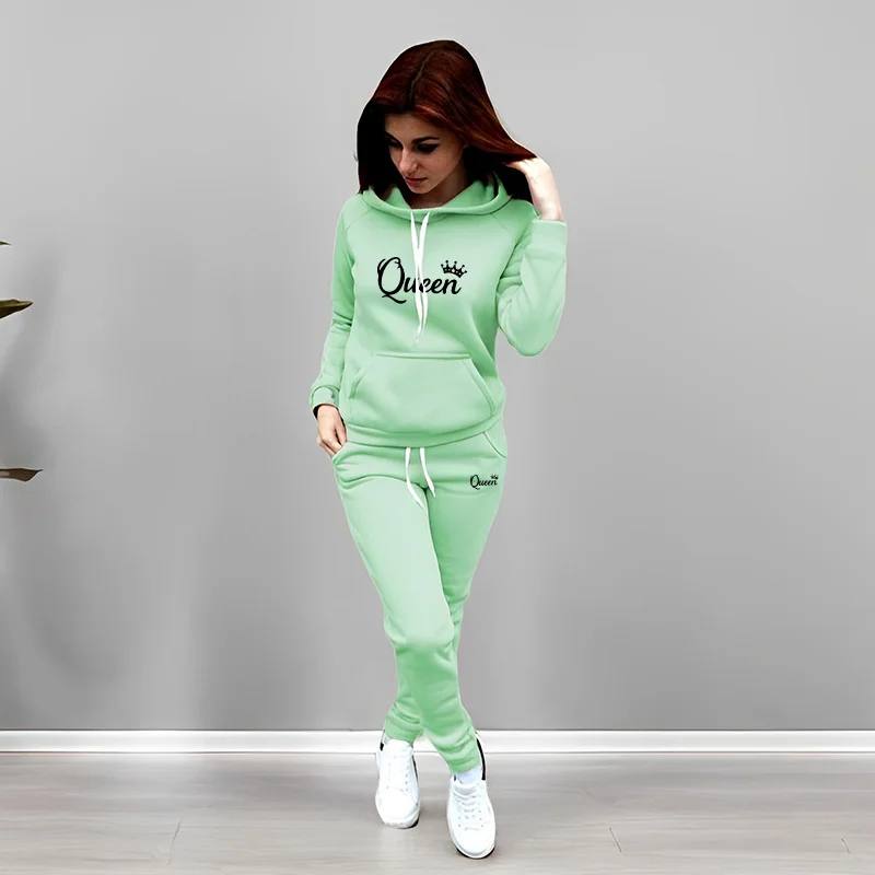 Damen-Trainingsanzug mit Queen – Women'S Fashion Suit Bewertung und Preis
