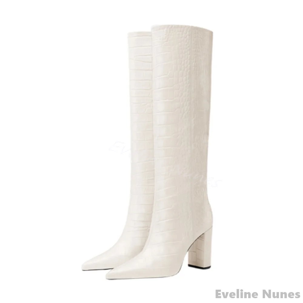 Luxus-Stiefel mit Krokodilmust – Winter Fashion Women Boots Bewertung und Preis