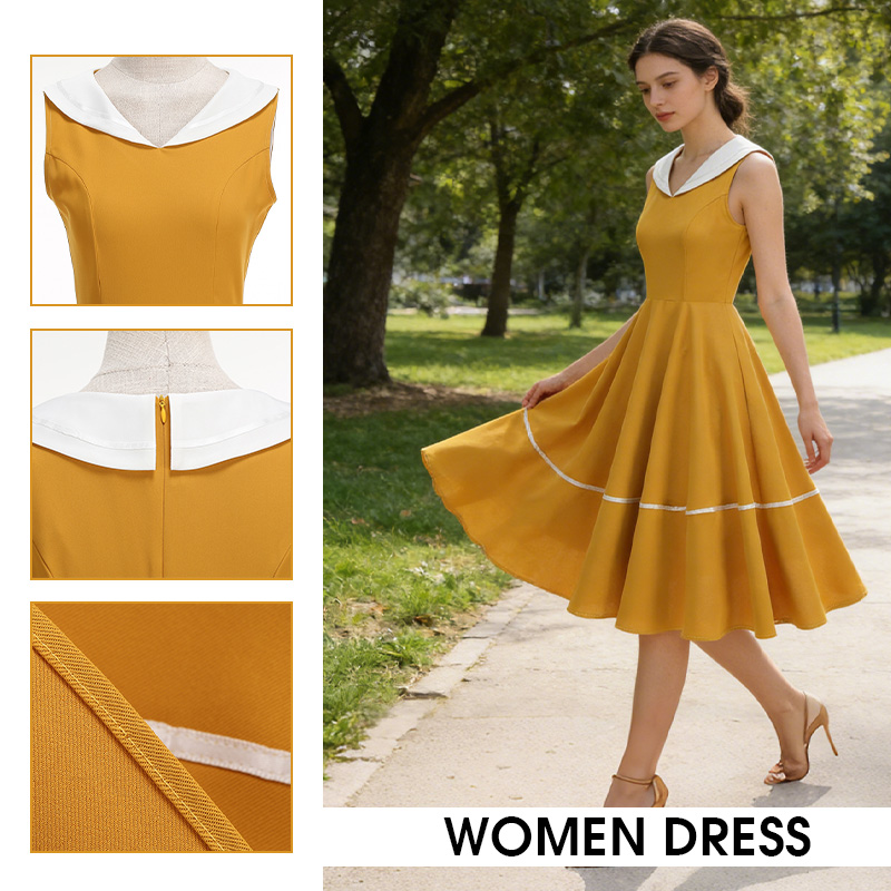 Retro Marine-Stil Kleid Sommer – Women'S Fashion In The 50S Bewertung und Preis