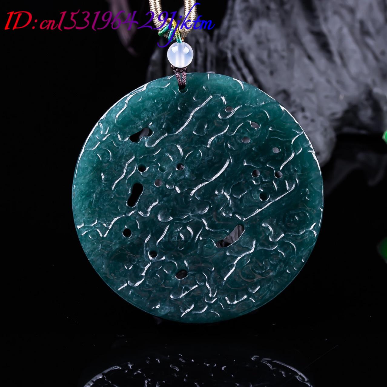Burmesischer Jadeit-Drachenanh – Women Fashion Necklace Bewertung und Preis