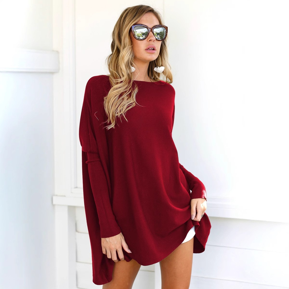 Damen Langarm-T-Shirt Rosa Oli – Women Fashion Blouse Bewertung und Preis