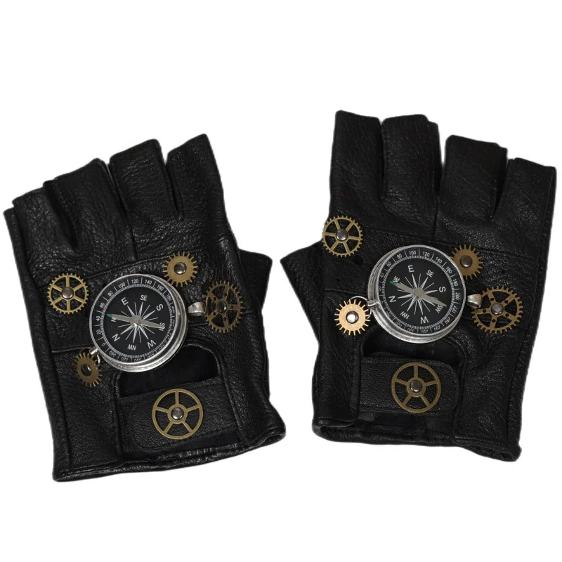 Steampunk PU Leder Fingerlose  – Women Fashion Gloves Bewertung und Preis