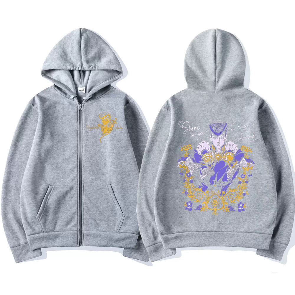 Anime Jojo Bizarre Adventure Z – Women'S Fashion Zip Up Hoodies Bewertung und Preis