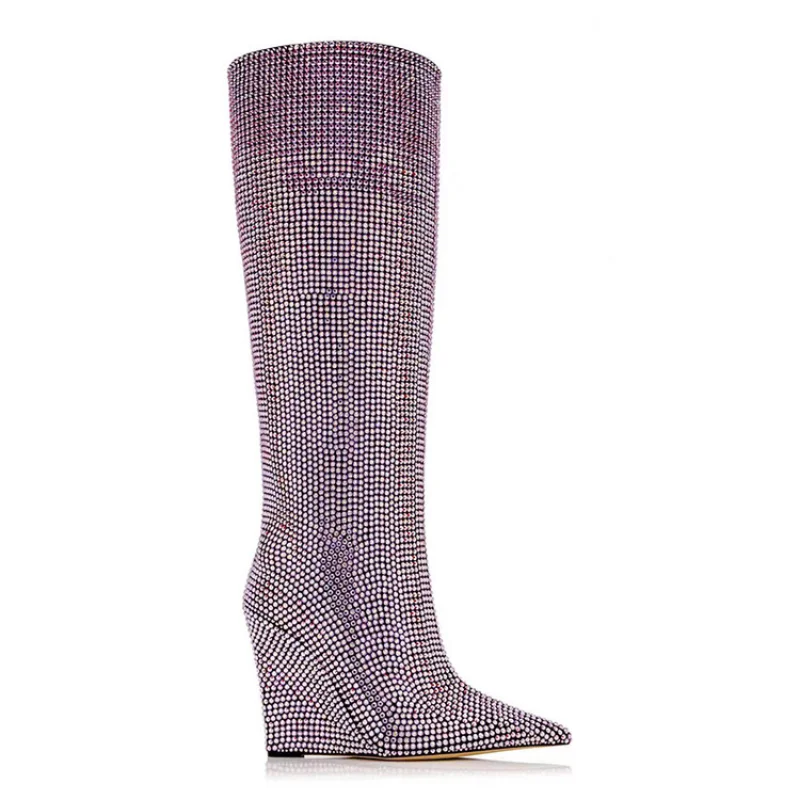2022 neue Winter Strass Leder  – Women'S Fashion Show 2022 Bewertung und Preis