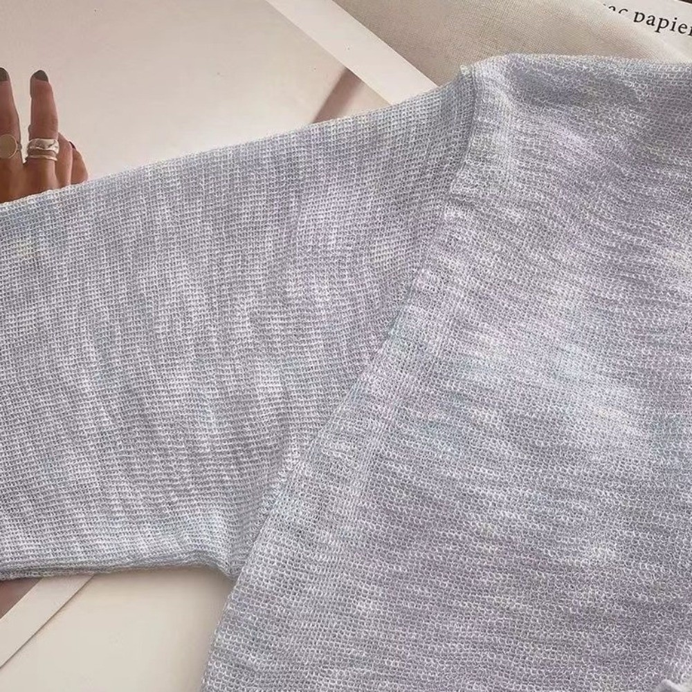 Neue dünne Sonnenschutz-Strick – Women'S Fashion Knitwear Bewertung und Preis