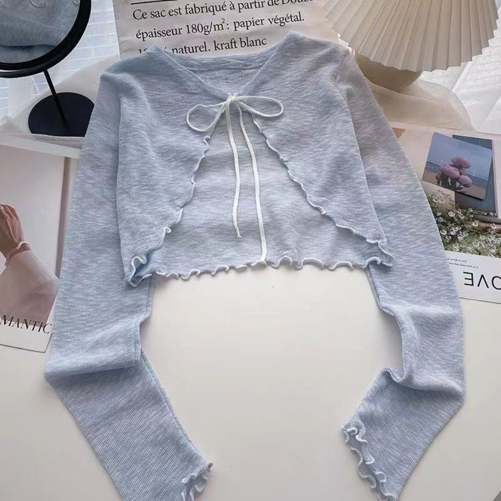 Neue dünne Sonnenschutz-Strick – Women'S Fashion Knitwear Bewertung und Preis