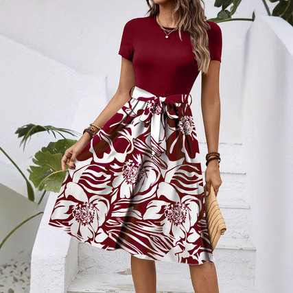Mode-Trend Rundhals Kurzarm Fa – Women'S Fashion Show 2022 Bewertung und Preis