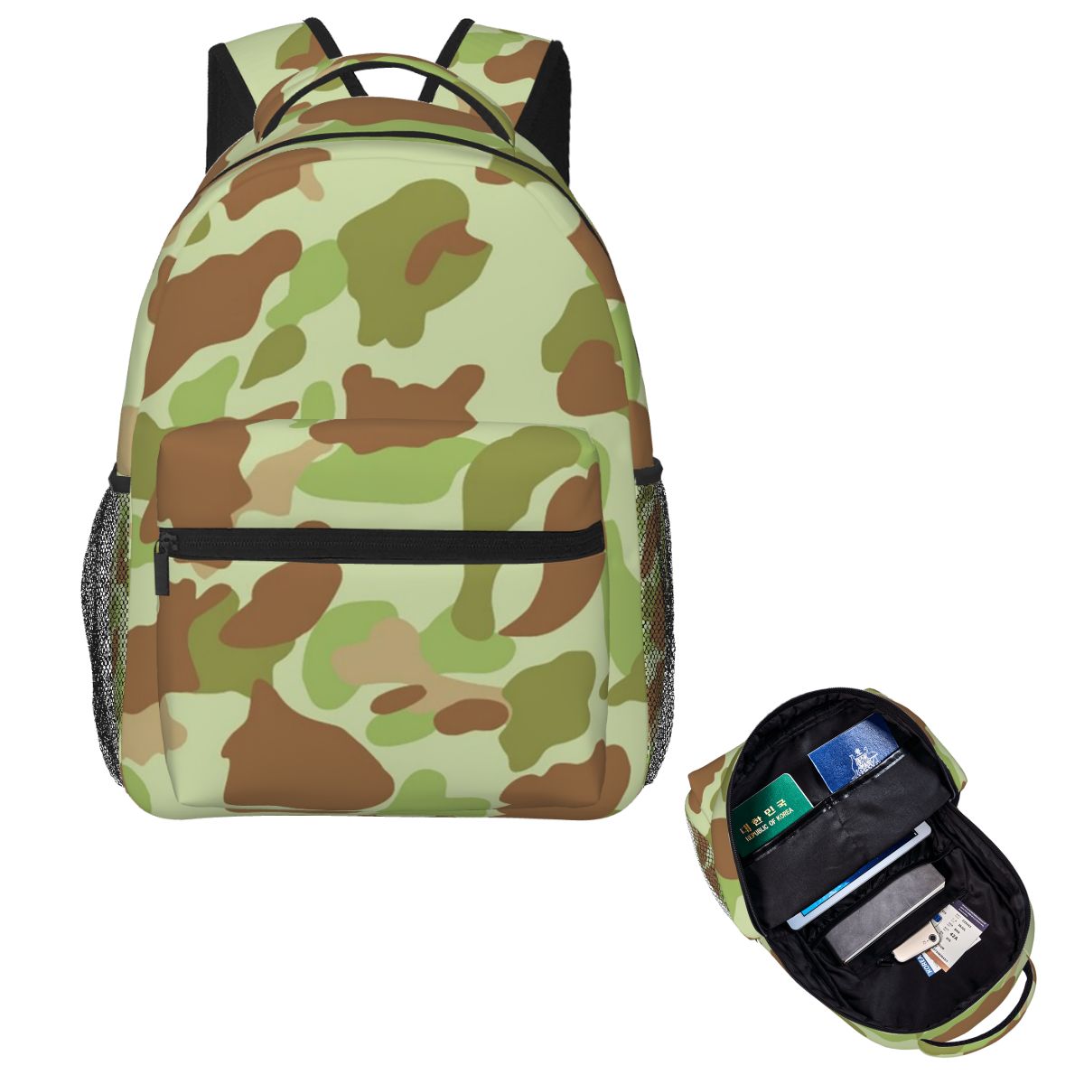 Frogskin Camo WW2 Studentenruc – Women'S Fashion Ww2 Bewertung und Preis