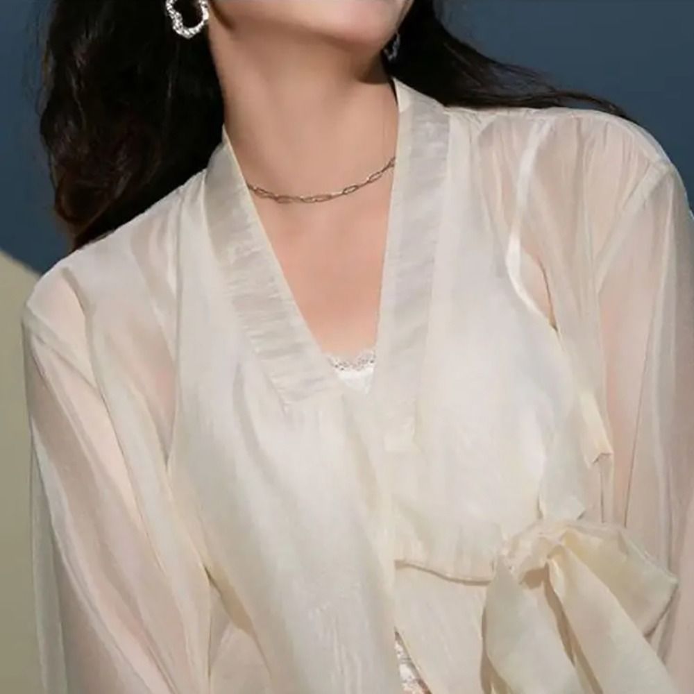Hanfu-Stil Modal-Eisseiden-Sch – Women'S Fashion Knitwear Bewertung und Preis