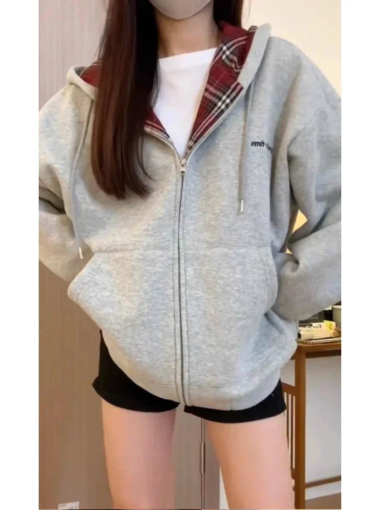 Harajuku 90er Jahre Ästhetisch – Women'S Fashion Zip Up Hoodies Bewertung und Preis