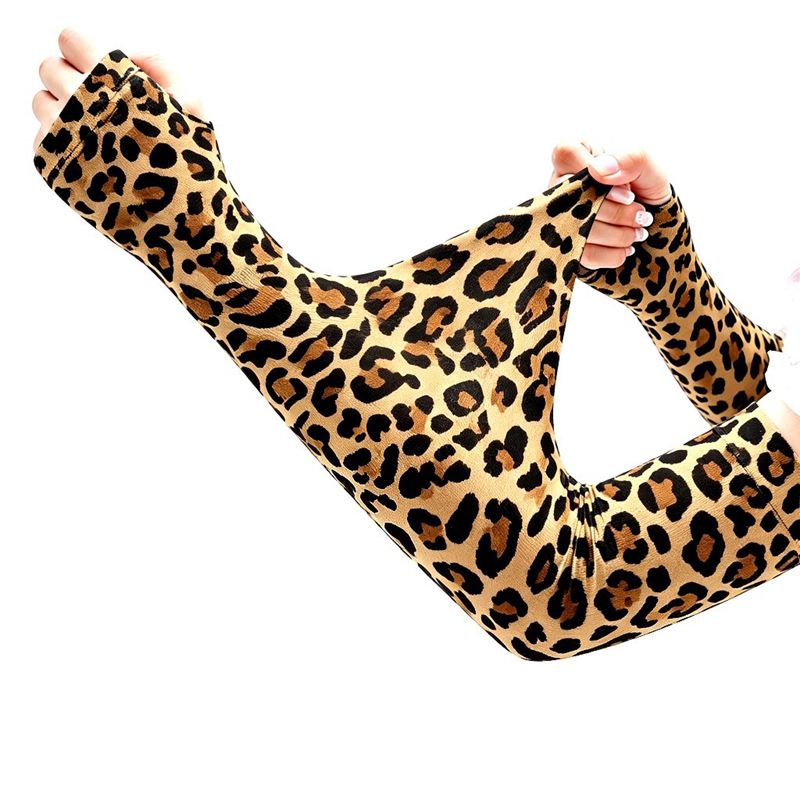 Modische Leoparden-Lange Finge – Women Fashion Gloves Bewertung und Preis