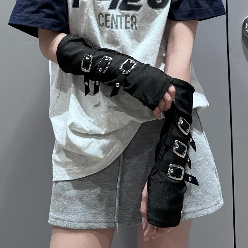 Y2K Gothic Punk Fingerlose Han – Women Fashion Gloves Bewertung und Preis