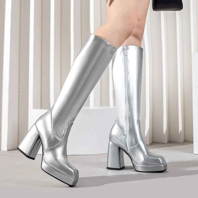 Grüne Winter Frauen Plattform  – Winter Fashion Women Boots Bewertung und Preis