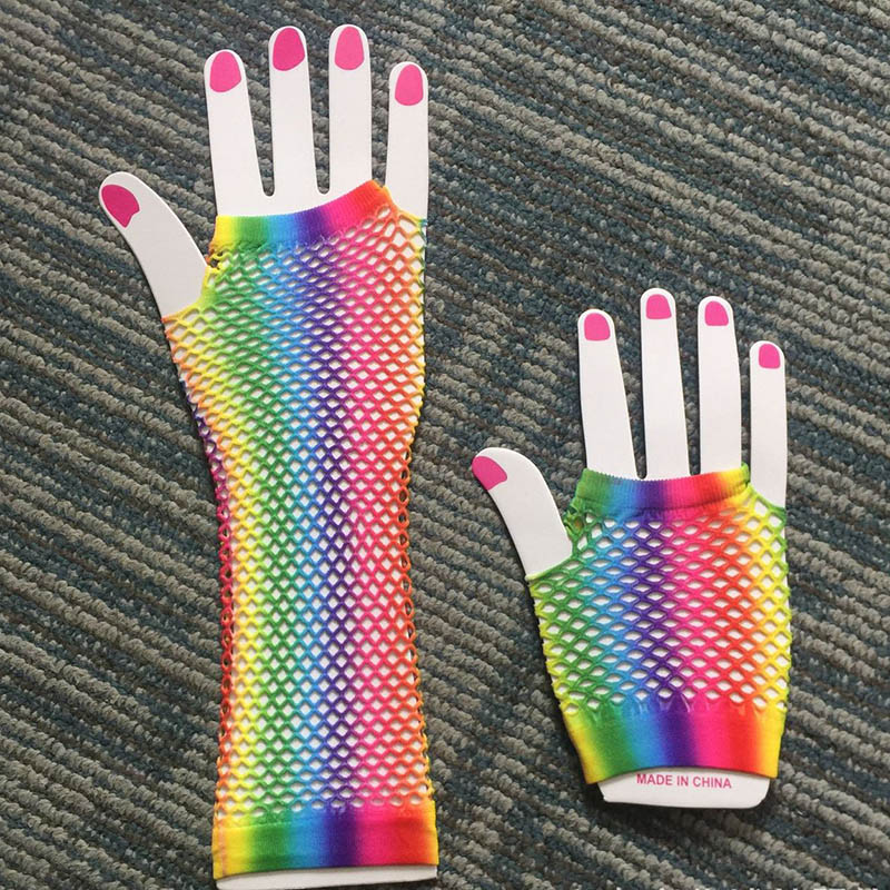 1 Paar Damen Lange Netz-Handsc – Women Fashion Gloves Bewertung und Preis
