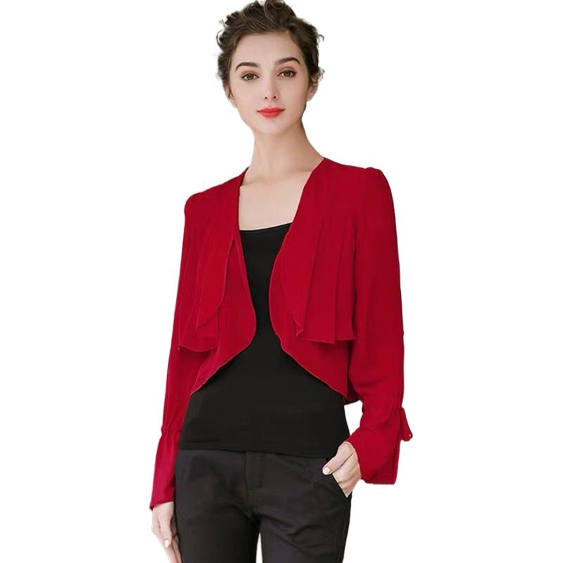 Damen-Mantel aus dünnem Chiffo – Women Fashion Blouse Bewertung und Preis