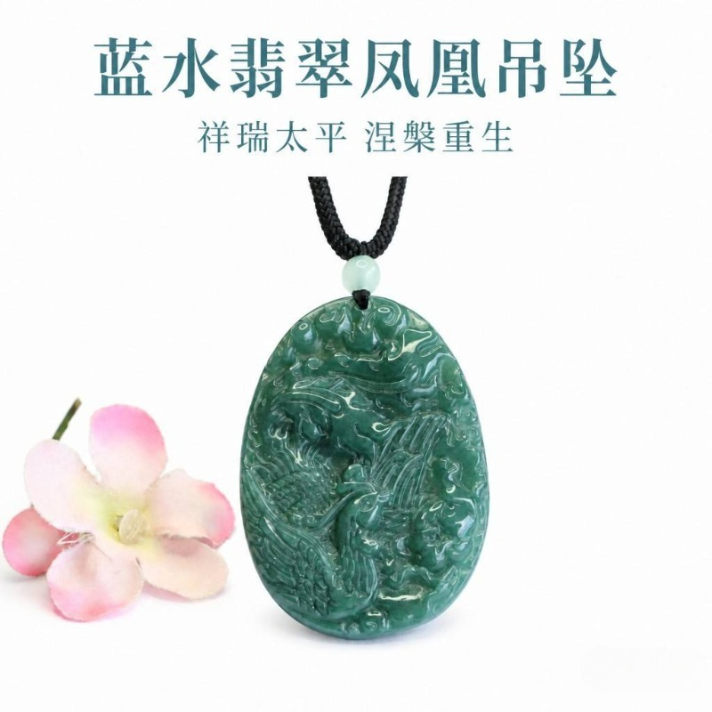 Echter Natürlicher Smaragd-Jad – Women Fashion Necklace Bewertung und Preis