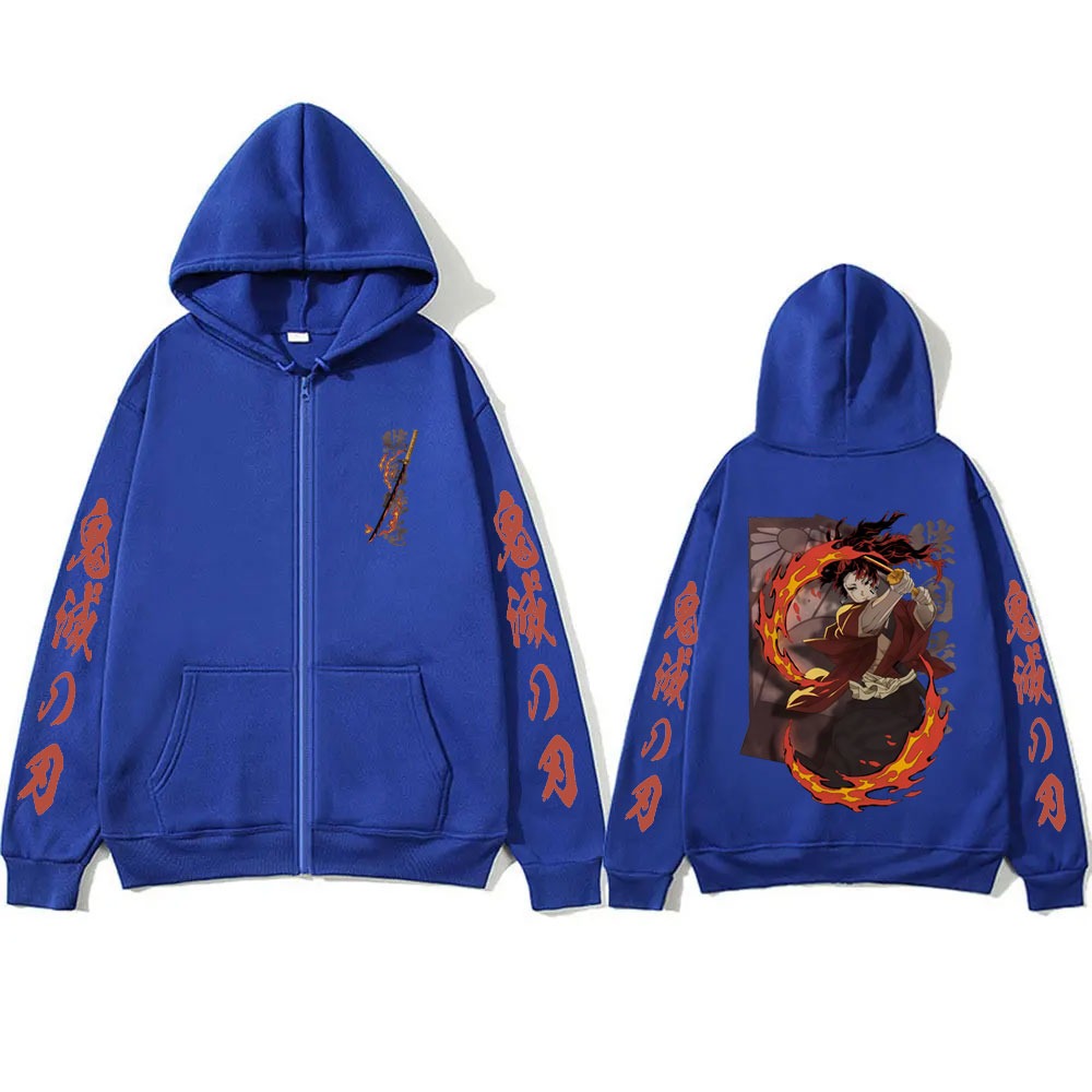 Neue Demon Slayer Tsugikuni Yo – Women'S Fashion Zip Up Hoodies Bewertung und Preis