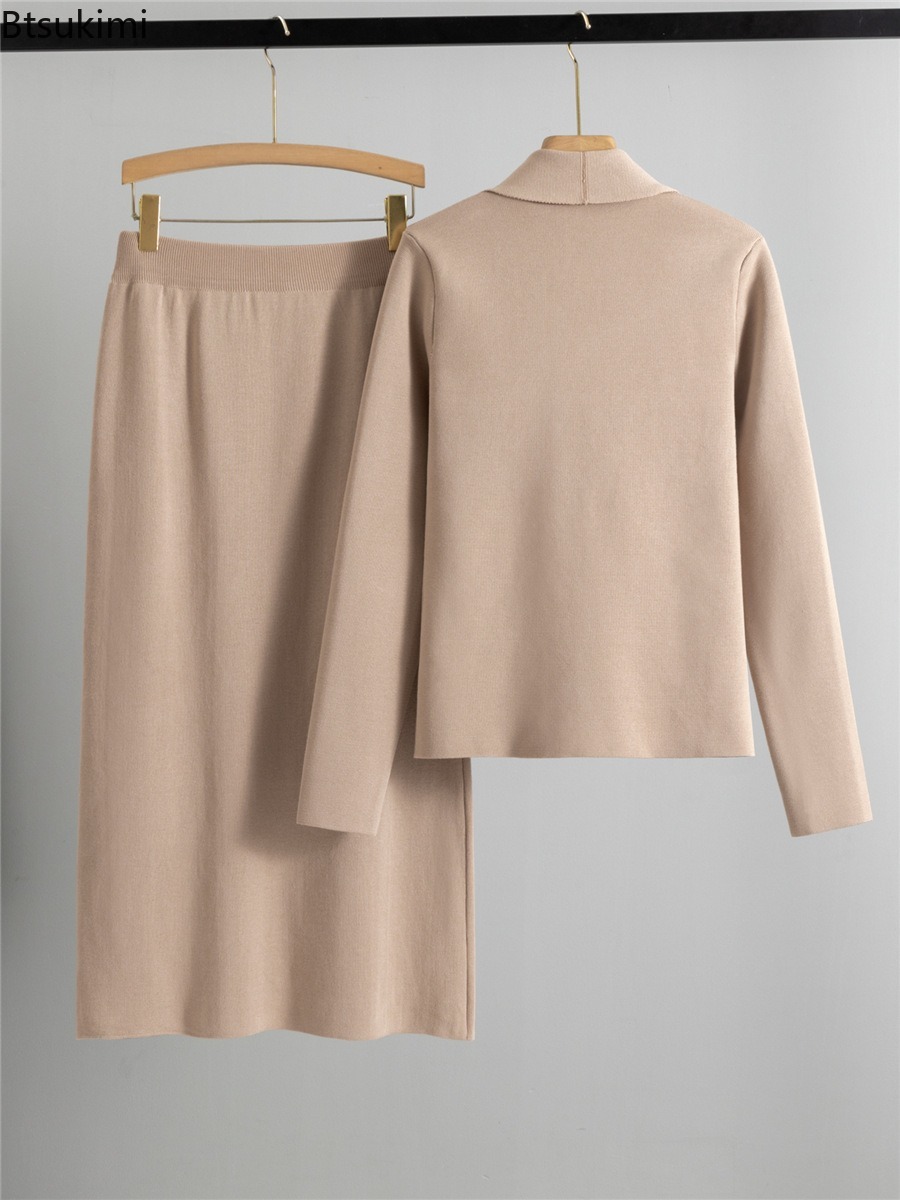 Herbst-Winter Strick-Zweiteile – Women'S Fashion Knitwear Bewertung und Preis