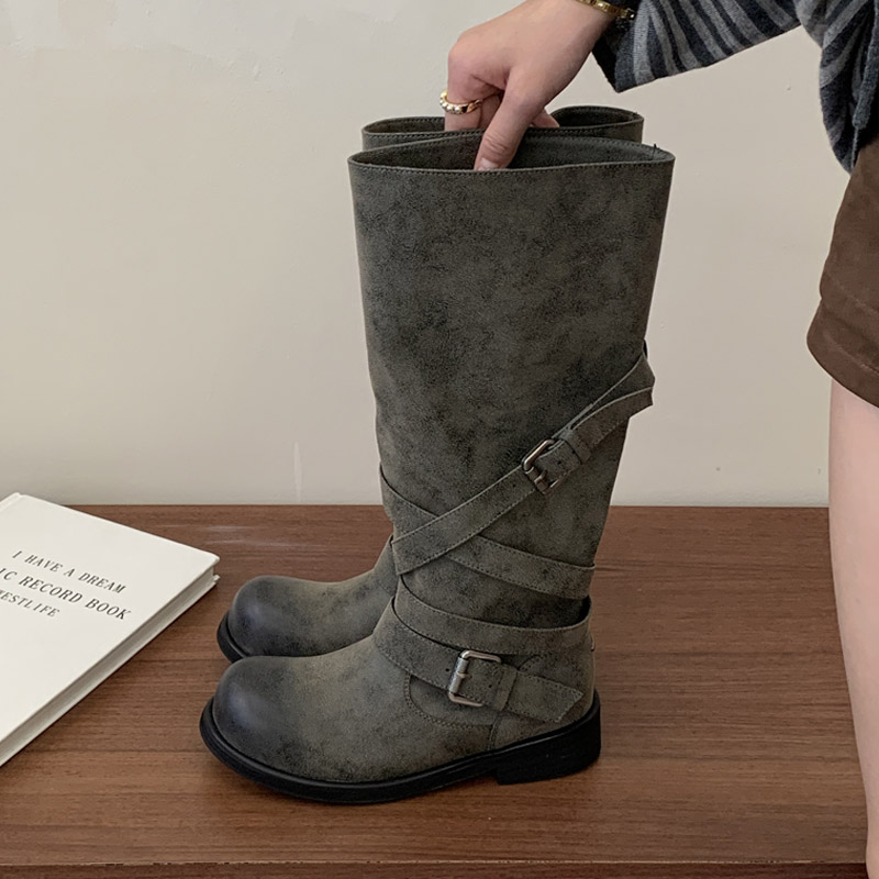 Eilyken Neues Design Gürtelsch – Winter Fashion Women Boots Bewertung und Preis