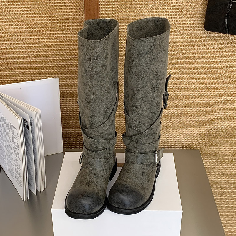 Eilyken Neues Design Gürtelsch – Winter Fashion Women Boots Bewertung und Preis
