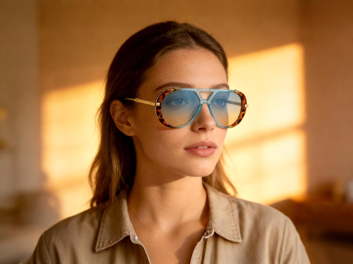 KENBO Retro Gold Pilotenbrille – Women'S Fashion In The 70S Bewertung und Preis